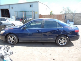 2003 HONDA ACCORD LX BLUE 4DR 2.4L VTEC AT A17595